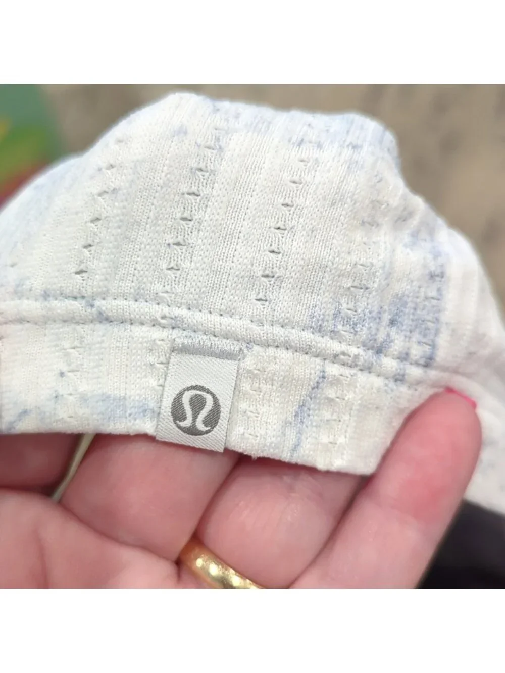 Lululemon Train to Be Short Sleeve White / Luna
